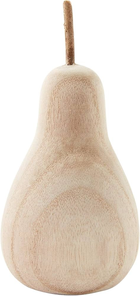 Mud Pie Paulownia Wood Pear, Small | Amazon (US)