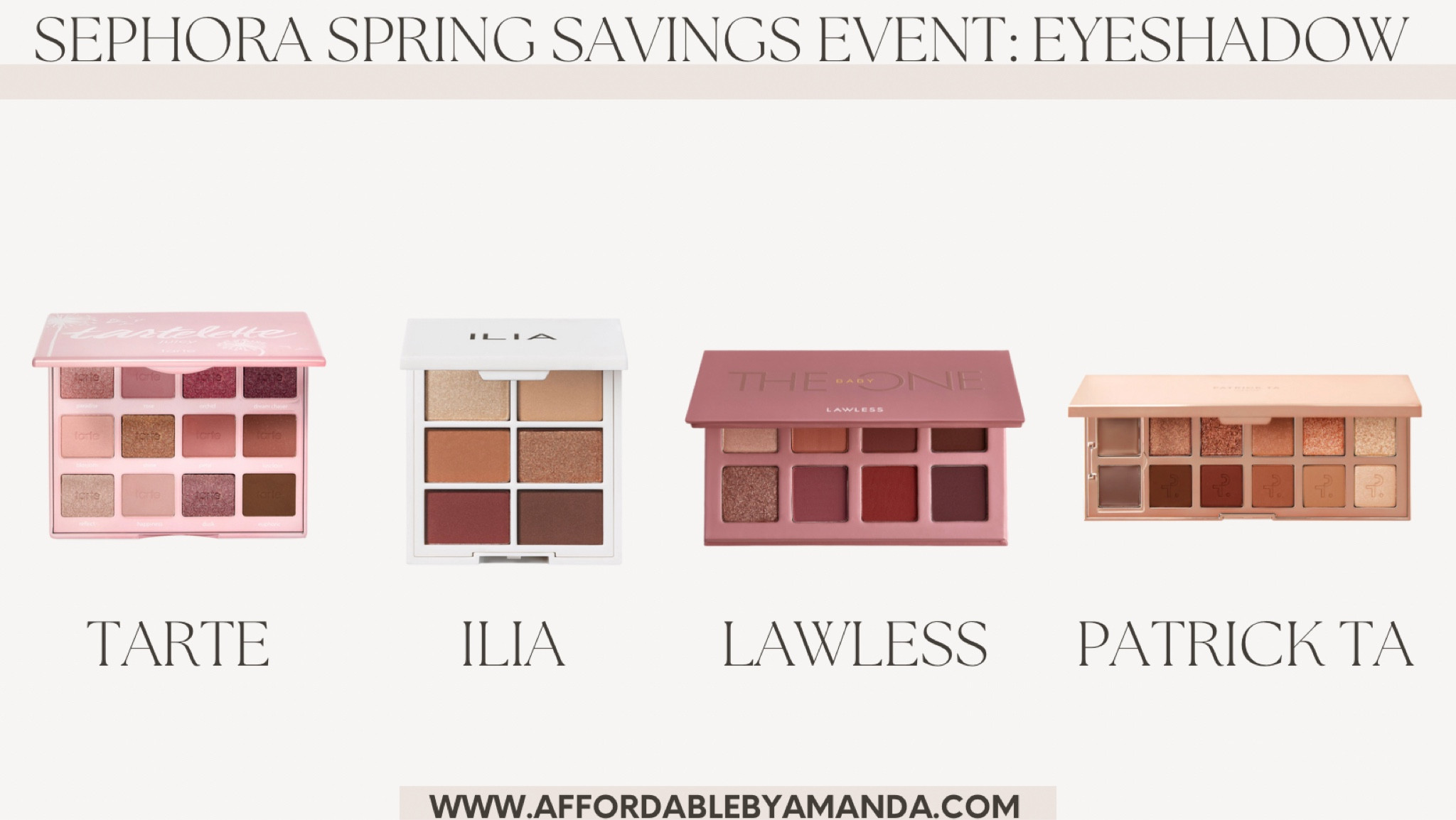 Sephora Spring Sale Favorites! *20% offer valid for Rouge members 4/14/23–4/24/23 at 11:59pm PT; 15% offer valid for VIB members 4/18/23–4/24/23 at 11:59pm PT; and 10% offer valid for Insider members 4/18/23–4/24/23 at 11:59pm PT. 



#LTKFind #LTKbeauty #LTKsalealert
