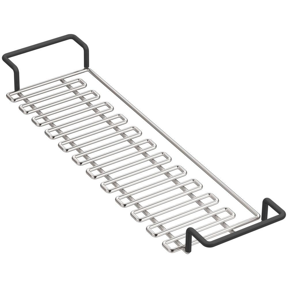 KOHLER Vault/Strive Utility Rack in Stainless Steel | The Home Depot