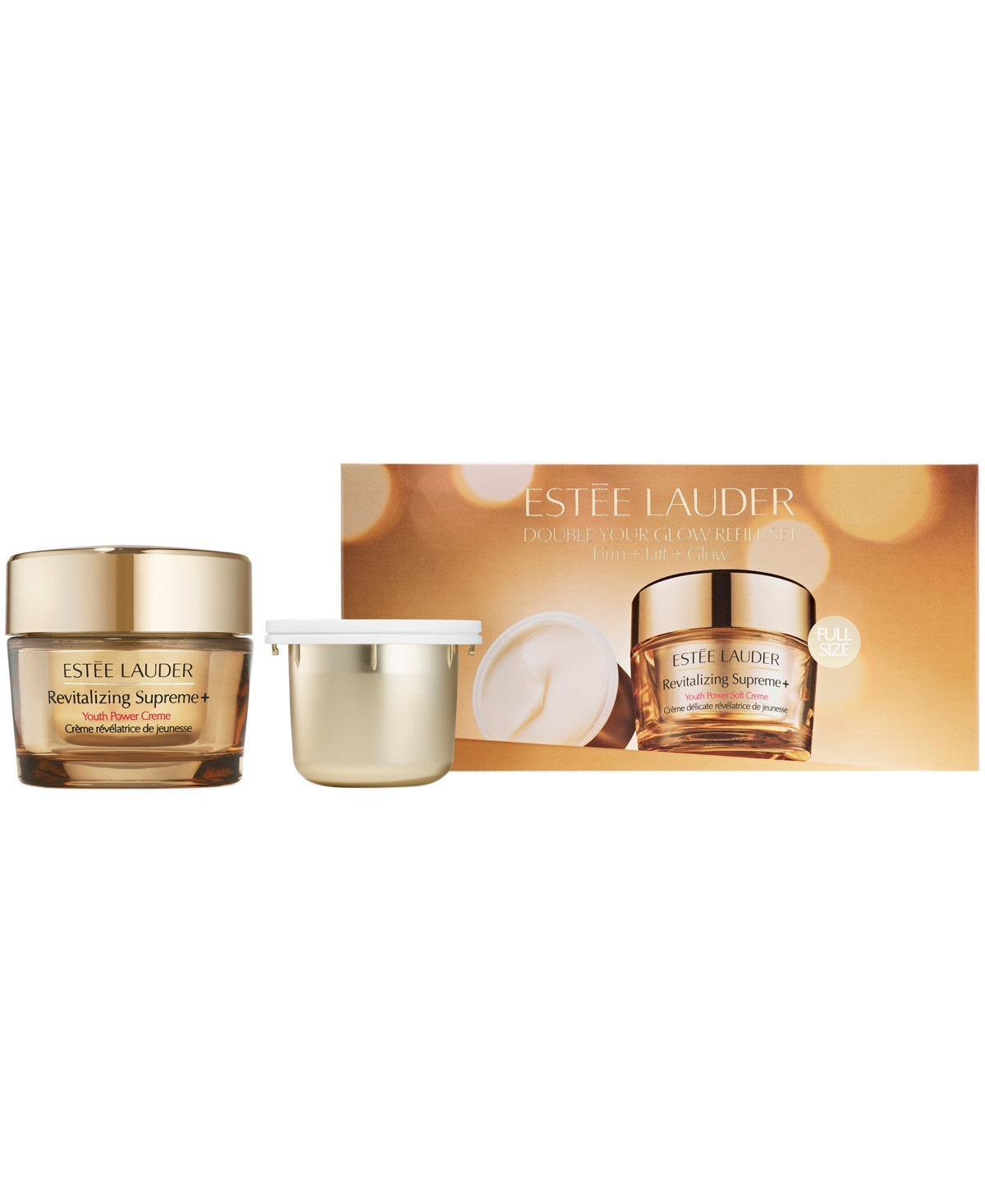 Estee Lauder 2-Pc. Revitalizing Supreme+ Moisturizer Refill Skincare Gift Set | Macy's