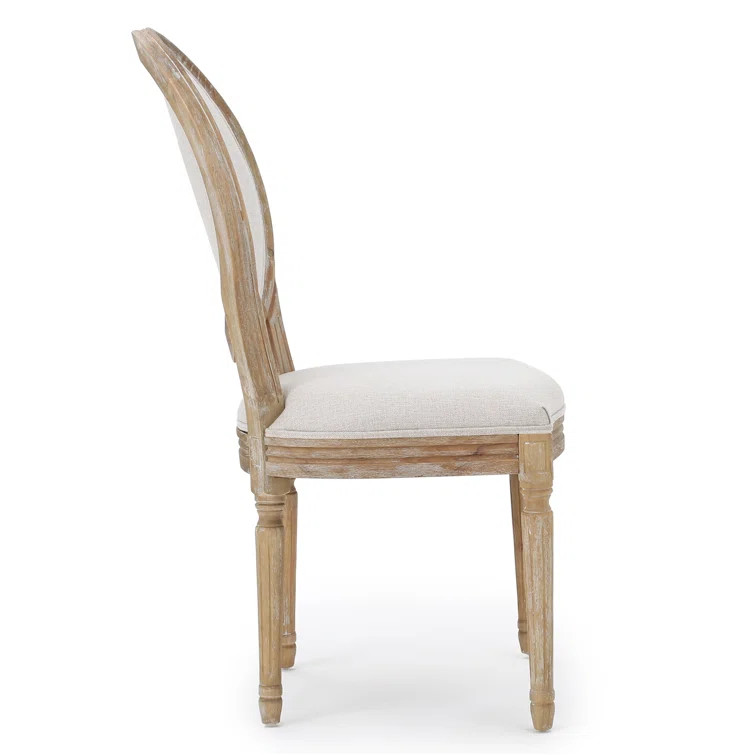 Jair Upholstered King Louis Back Side Chair (Set of 2) | Wayfair North America