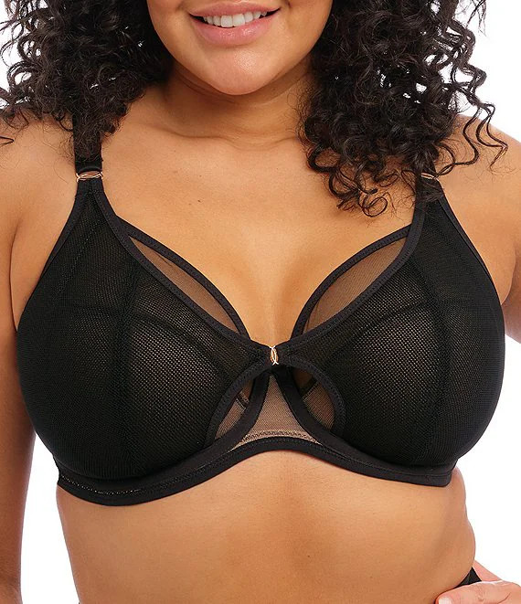 Elomi Kintai Underwire Plunge Bra | Dillard's | Dillard's