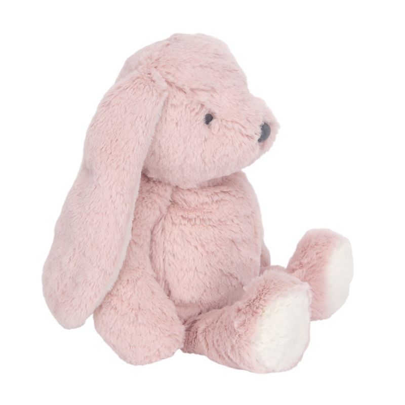 Lambs & Ivy Botanical Baby Plush Pink Bunny Stuffed Animal Toy - Hip Hop | Target