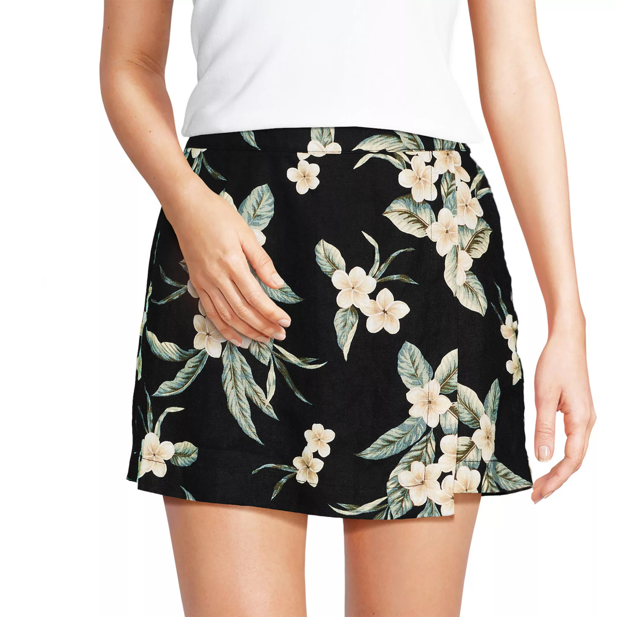 Women's Lands' End Linen Skort | Kohl's