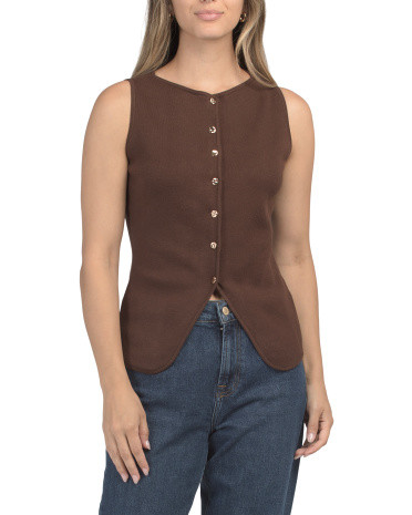 Solid Long Sweater Vest | Juniors | Marshalls | Marshalls