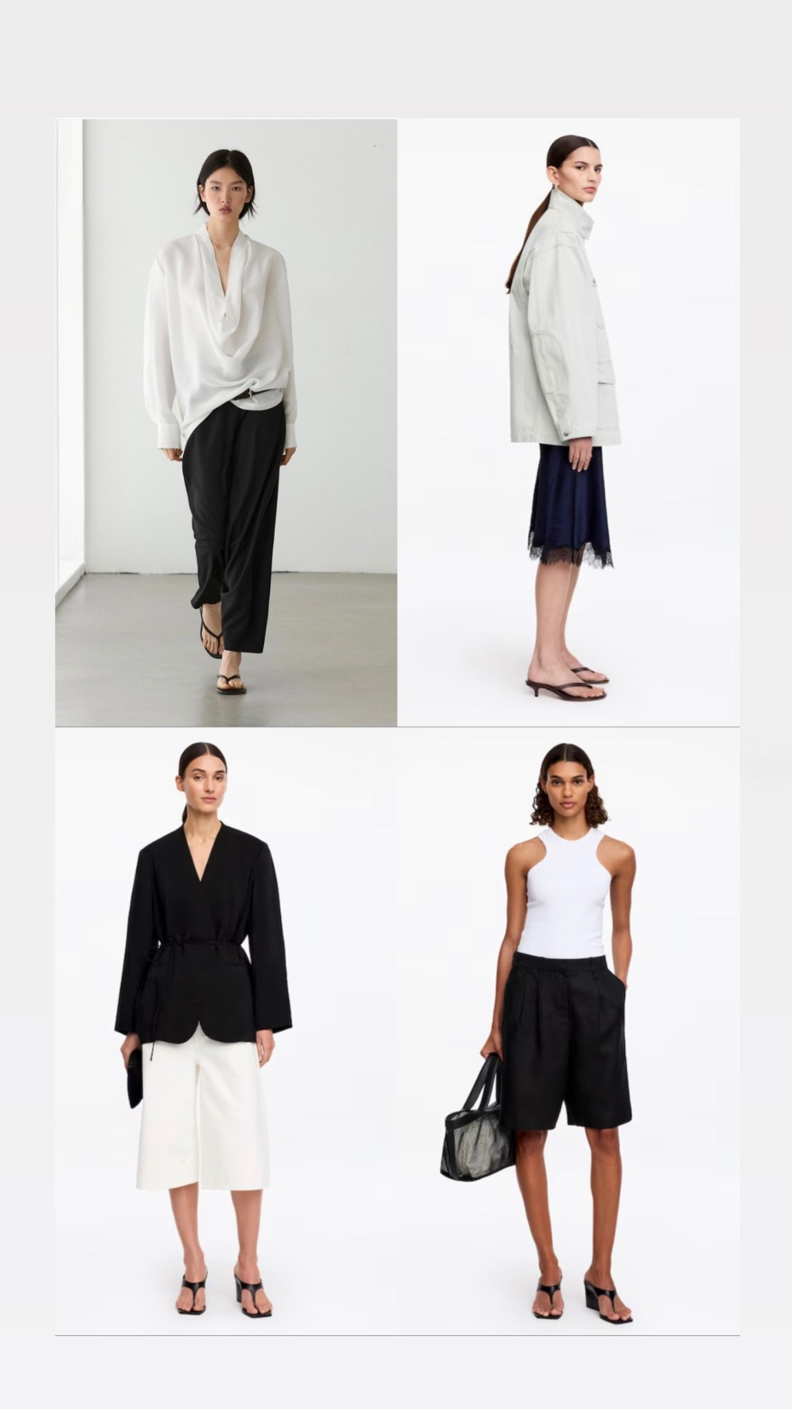 Keep the look simple in monochrome 

#LTKuk #LTKspring #LTKstyletip