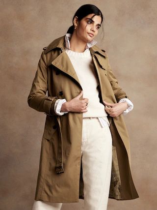 Petite Essential Trench Coat | Banana Republic (US)