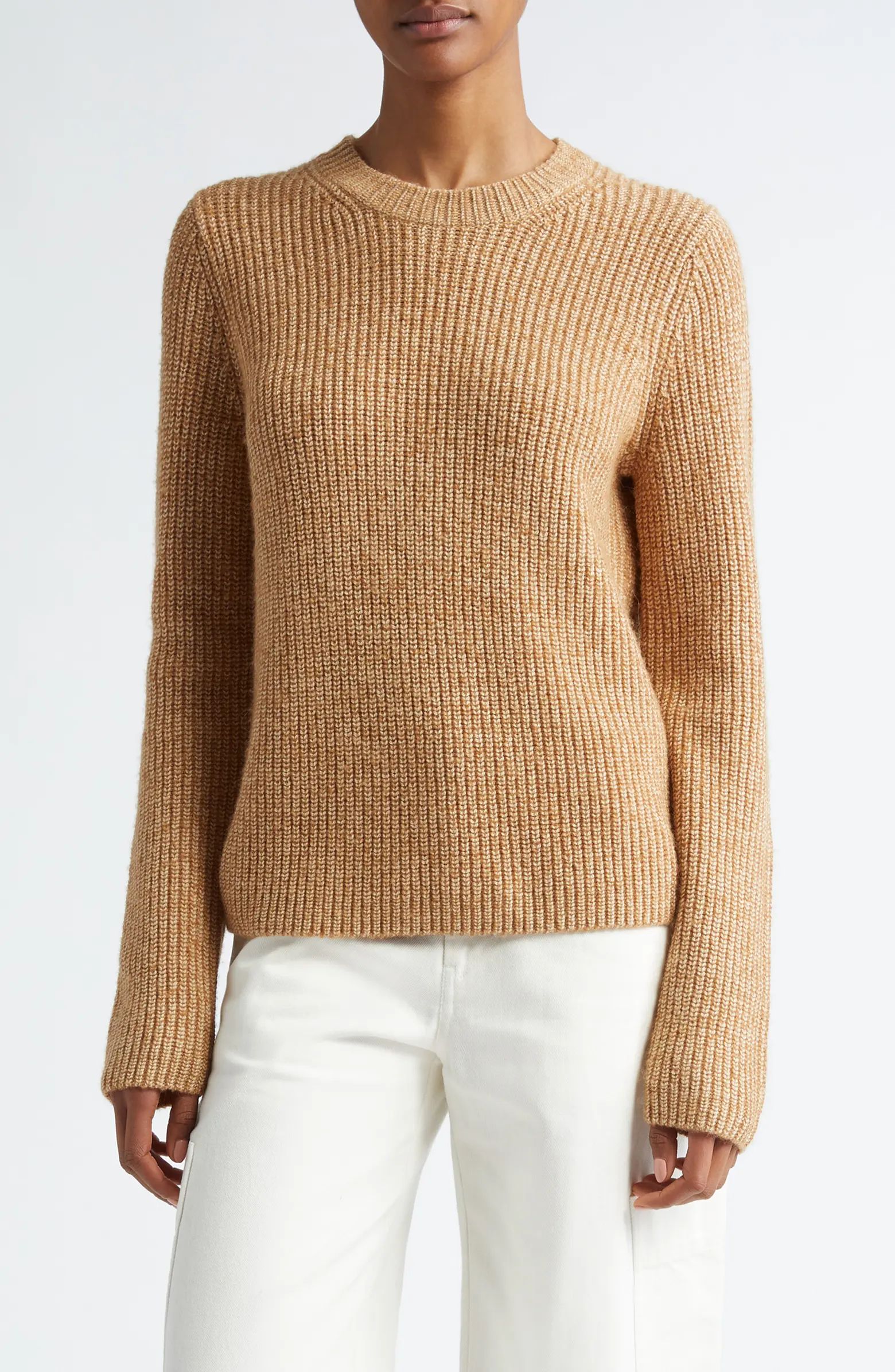 Mélange Shaker Stitch Pullover Sweater | Nordstrom