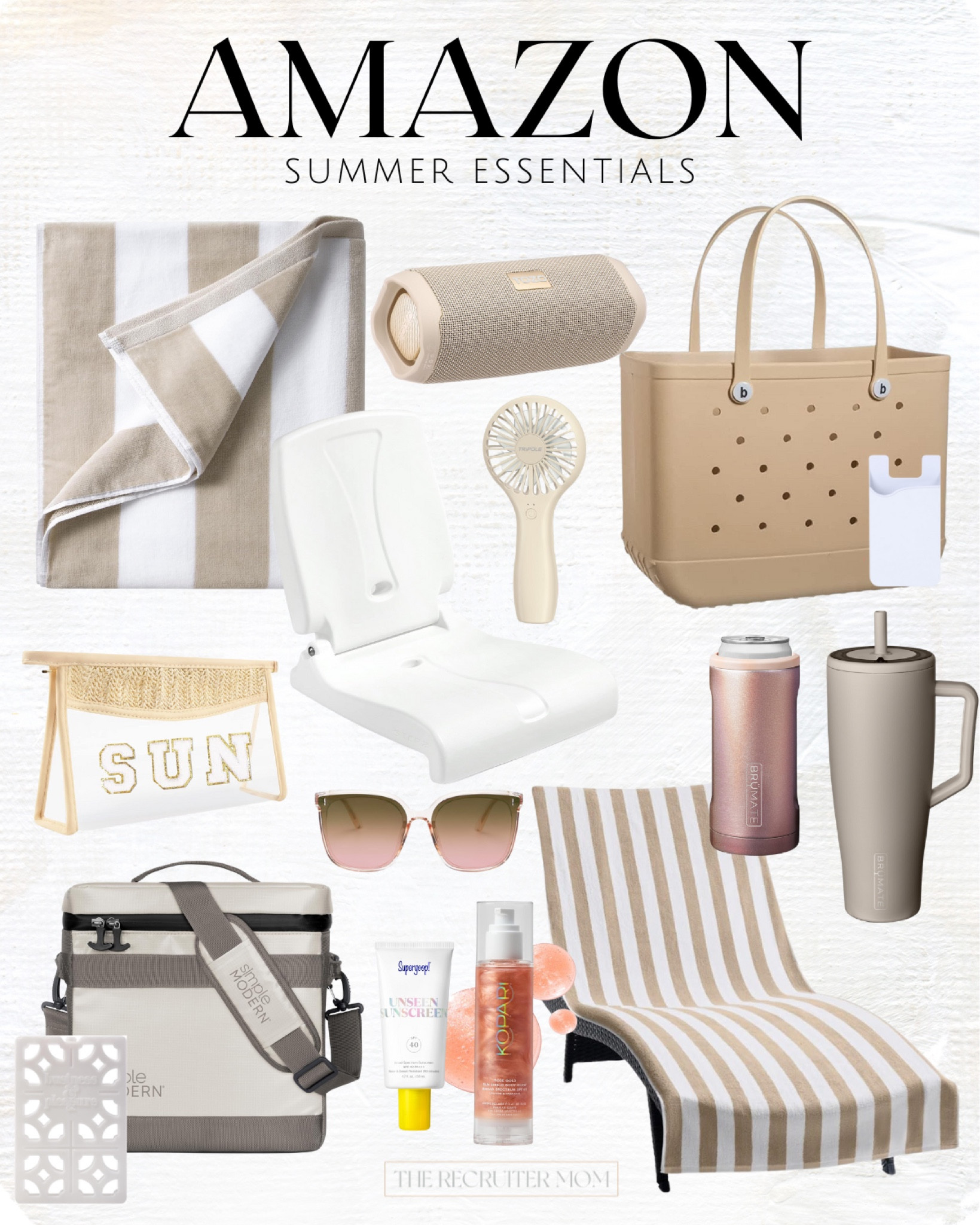 Summer Essentials 

Summer Essentials  Pool Day  Summer Favorites  beach day essentials  poolside essentials  vacation essentials  travel finds #LTKfindsunder50 #LTKswim

#LTKSeasonal