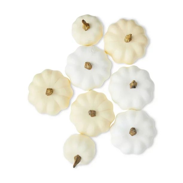 Harvest 8CT 1.2/1.5 in White Pumpkins Table Decoration, Way to Celebrate | Walmart (US)