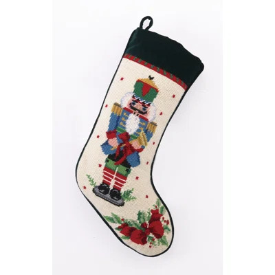 Kiely Melody Trumpet Needlepoint Stocking | Wayfair North America