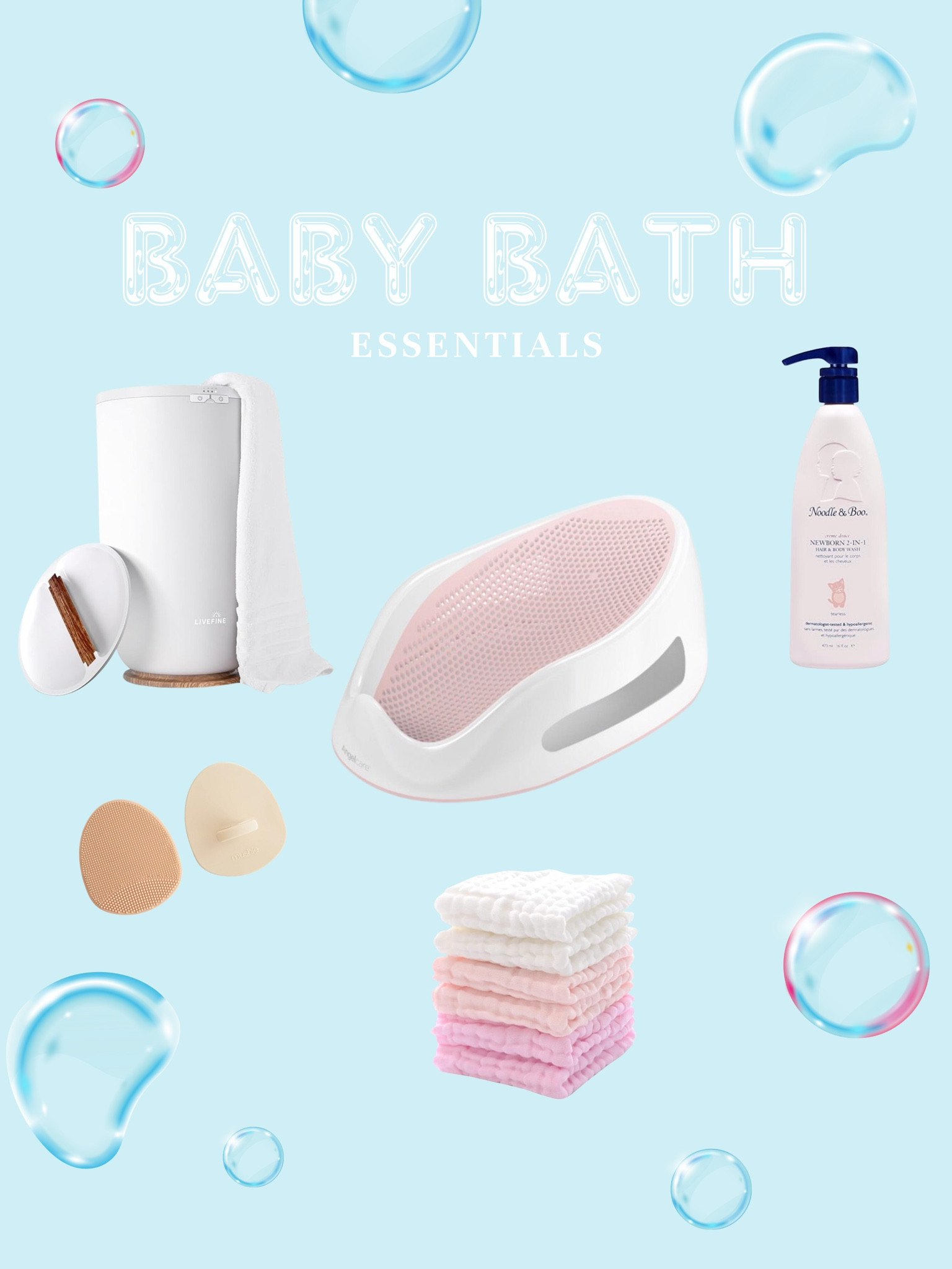 Baby bath essentials 🧼🛁

#LTKBaby