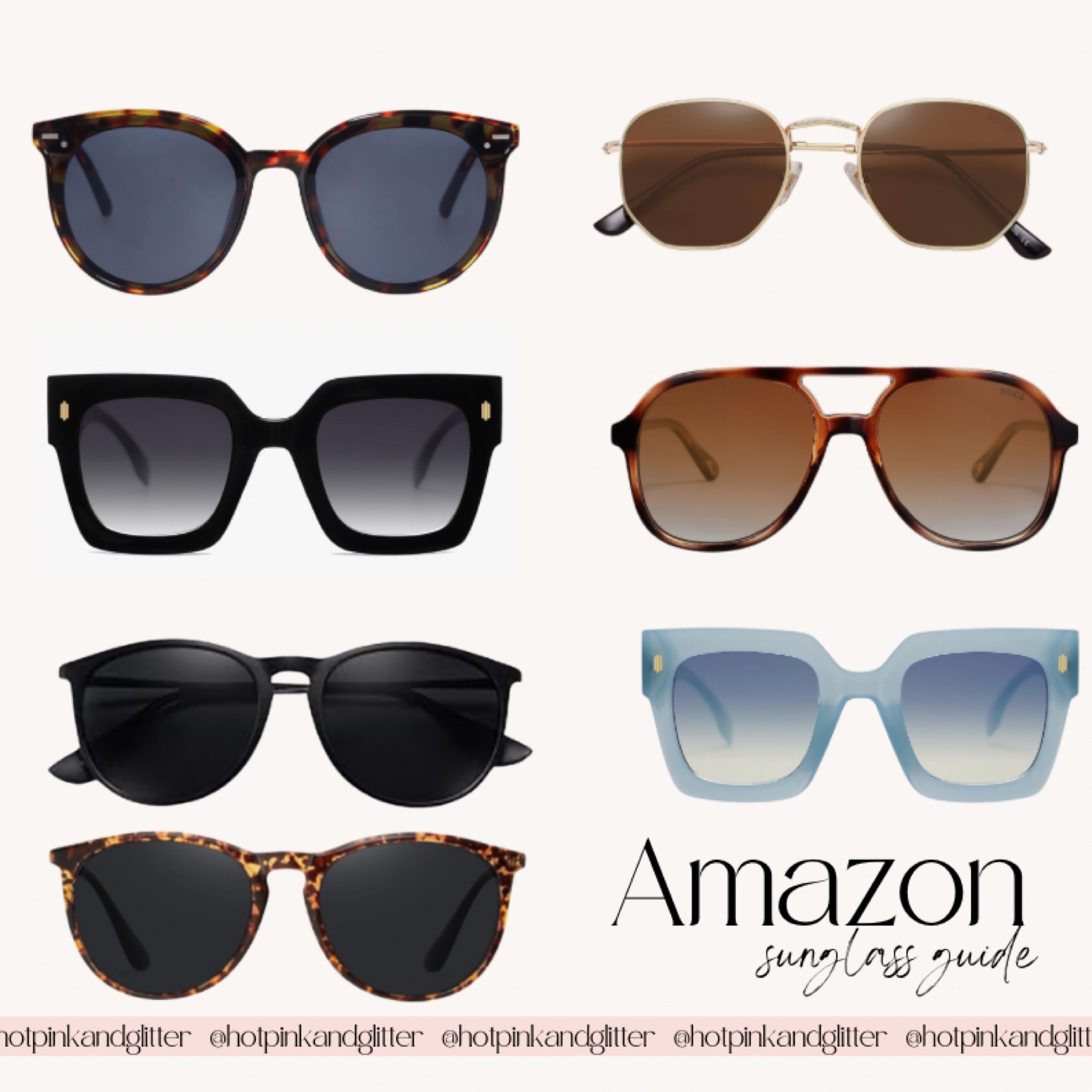 SOJOS Classic Square Polarized … curated on LTK