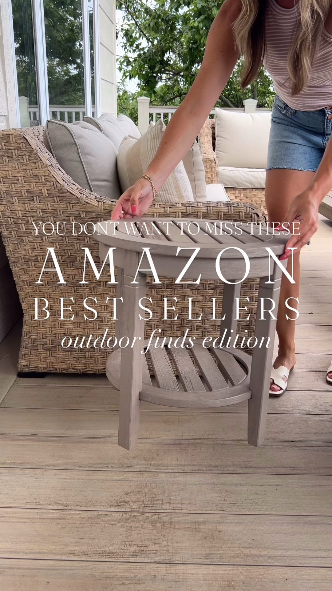Amazon outdoor finds we own and love!

Outdoor furniture, patio furniture, outdoor dining chair, planter, exterior light, outdoor decor

#LTKHome #LTKSaleAlert