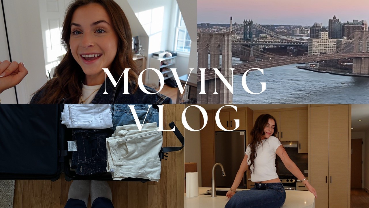Everything featured in my moving vlog part 1