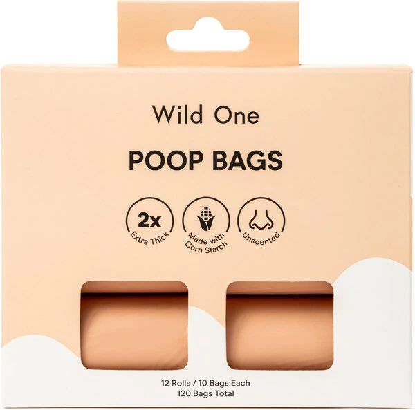 WILD ONE Dog Poop Bags, 120 count - Chewy.com | Chewy.com