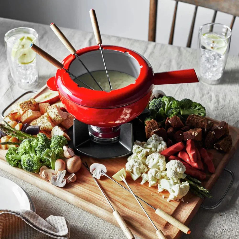 Home
	  
		
	  
	    /
	    Zwilling Cookware 8" Fondue Pot with 6 Forks | Sabavi Home