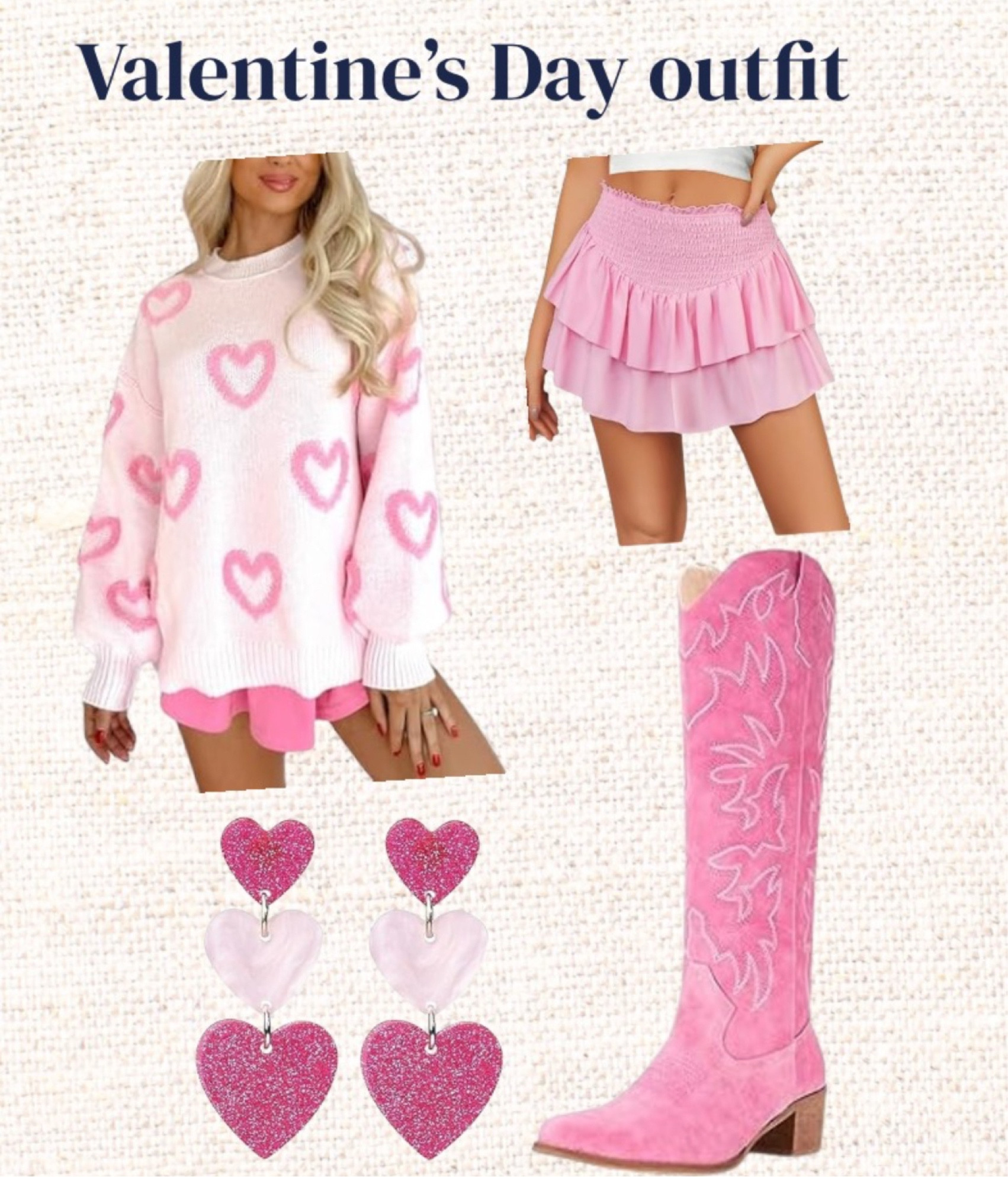 Fun and flirty Valentine’s Day outfit idea for date night or Galentines event! 

Valentines outfit, flirty date looks, cute date ootd 

#LTKSeasonal #LTKGiftGuide #LTKWatchNow