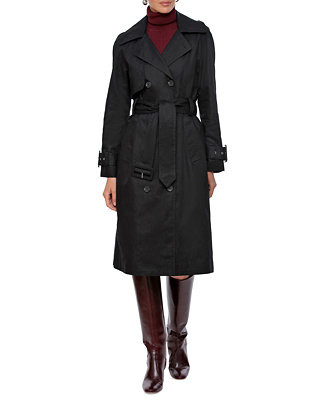 Avec Les Filles Women's Belted Hooded Trench Coat, Created for Macy's - Macy's | Macy's