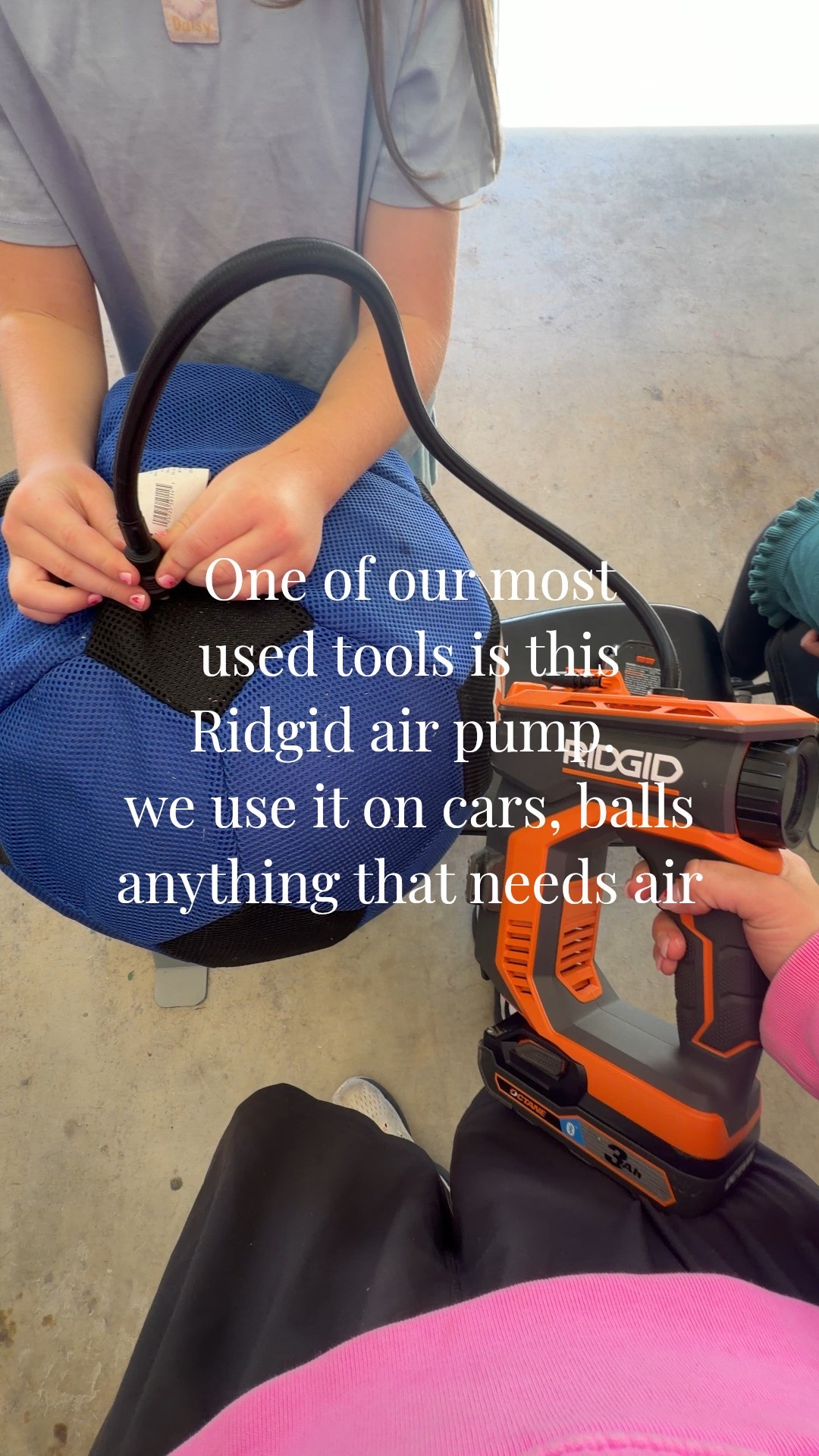 One of our most used tools is our Ridgid air pump. We use it on cars, balls, blow up seats you name it. Super handy and uses the same battery as our other Ridged tools. 

#LTKValentine #LTKdayinmylife #LTKHome