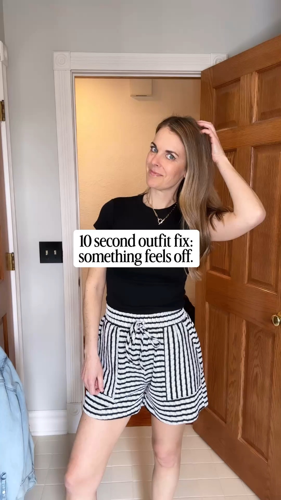 It’s never about starting over—just adjusting the right details.

this is your 10 second outfit fix—small swaps that make everything feel more intentional.

same pieces, different energy.

save this for the days your outfit feels almost there 🫶

shop this look here ✨

#LTKOver40 #LTKgrwm #LTKootd