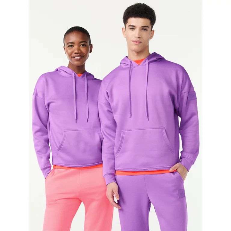 Love & Sports All Gender Fleece Hoodie Sweatshirt | Walmart (US)