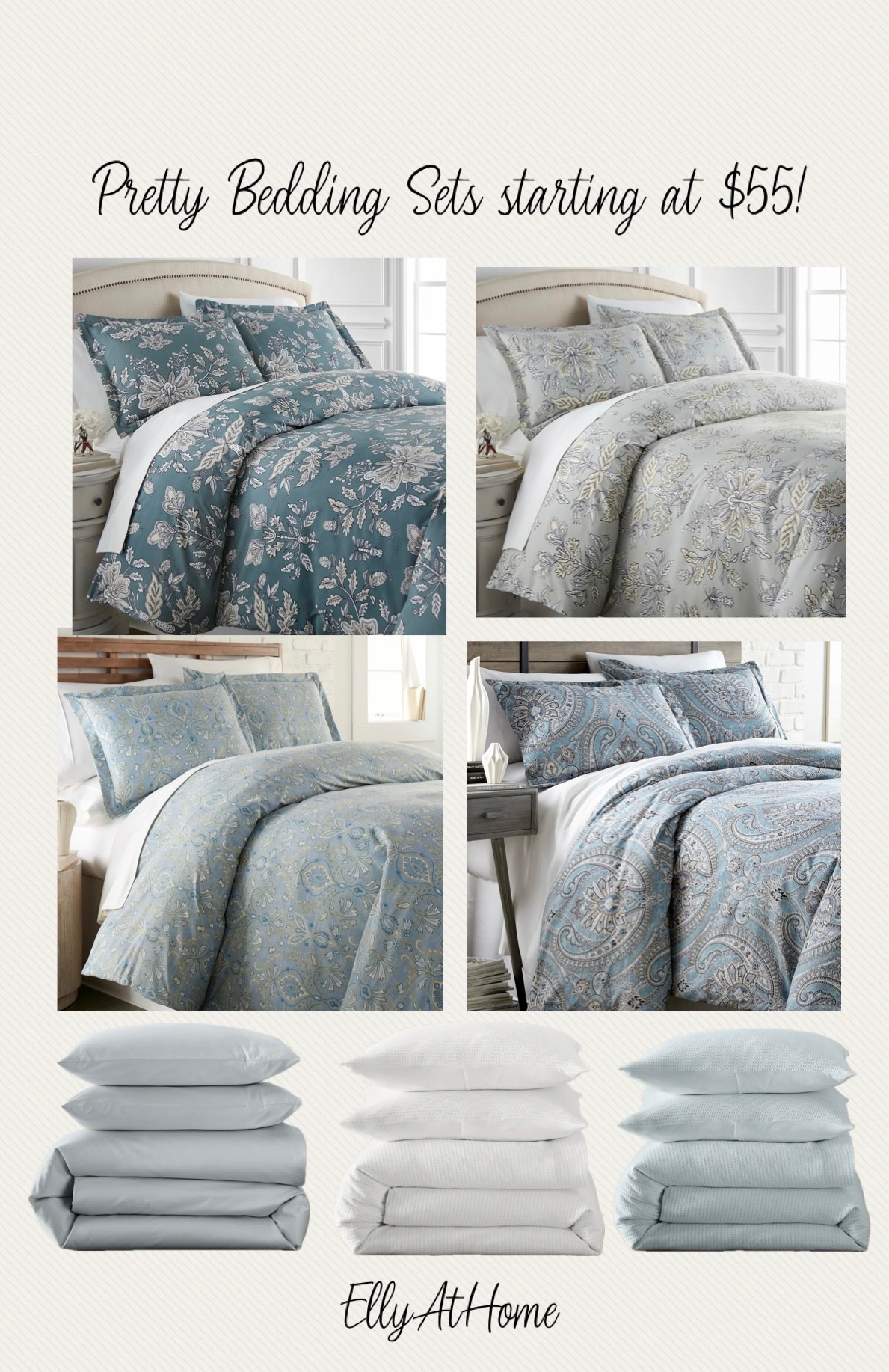 Pretty bedding, comforter sets in beautiful spring colors, patterns and solids on sale at Wayfair starting at $55! Shop more bedding, bed frames, sheets. Free shipping. 

#LTKHome #LTKSaleAlert #LTKdayinmylife