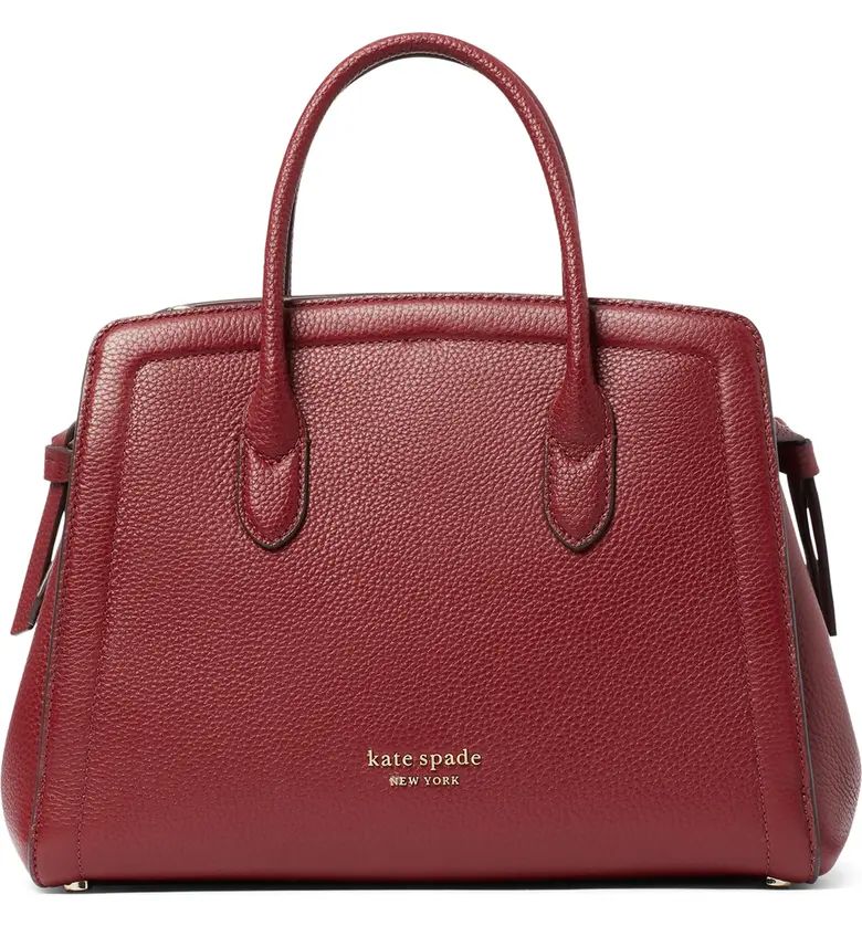 knott medium leather satchel | Nordstrom