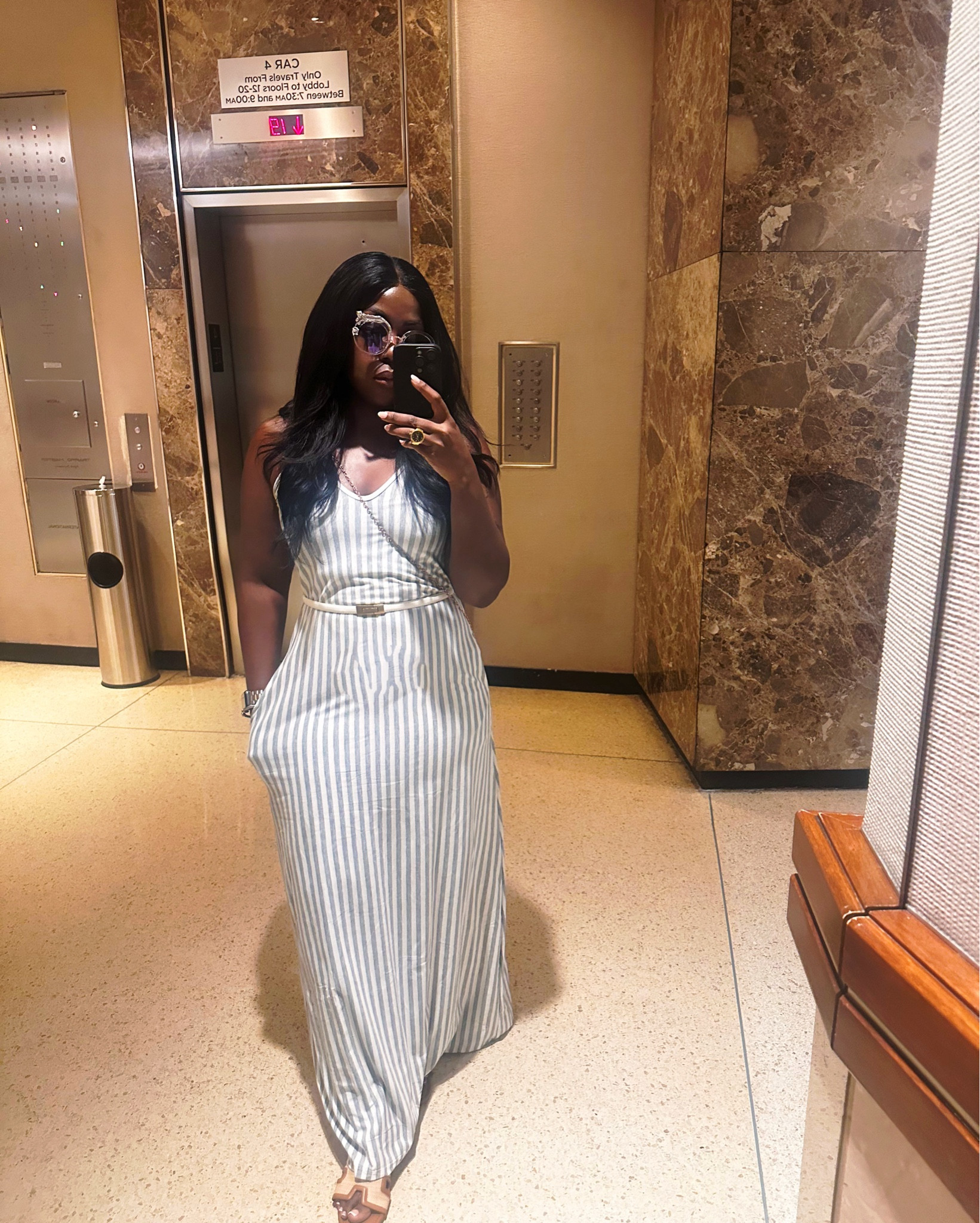 Grey Stripes Summer Dress 

I’m a M for size reference 