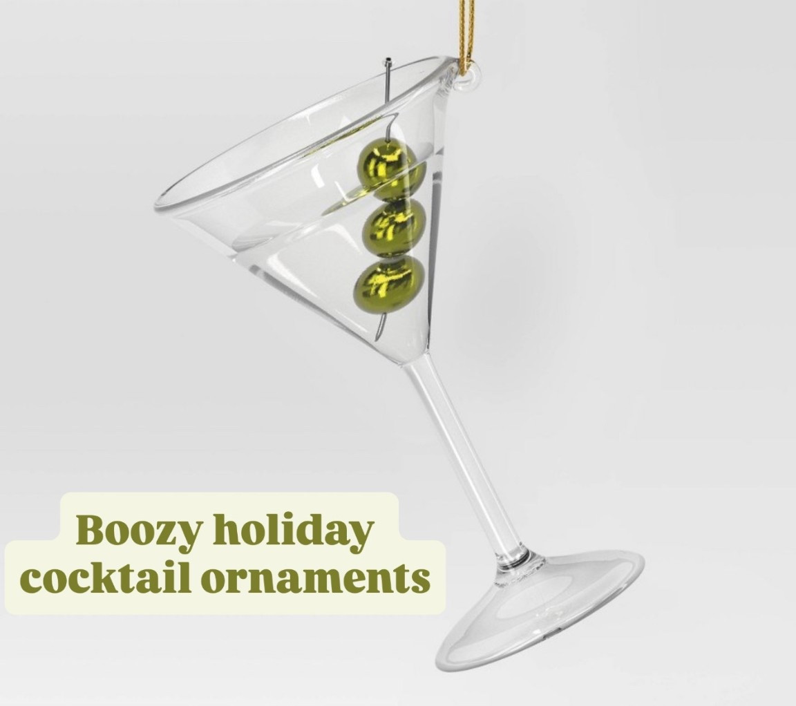 How cute is this Martini ornament! 

#LTKSeasonal #LTKHome
