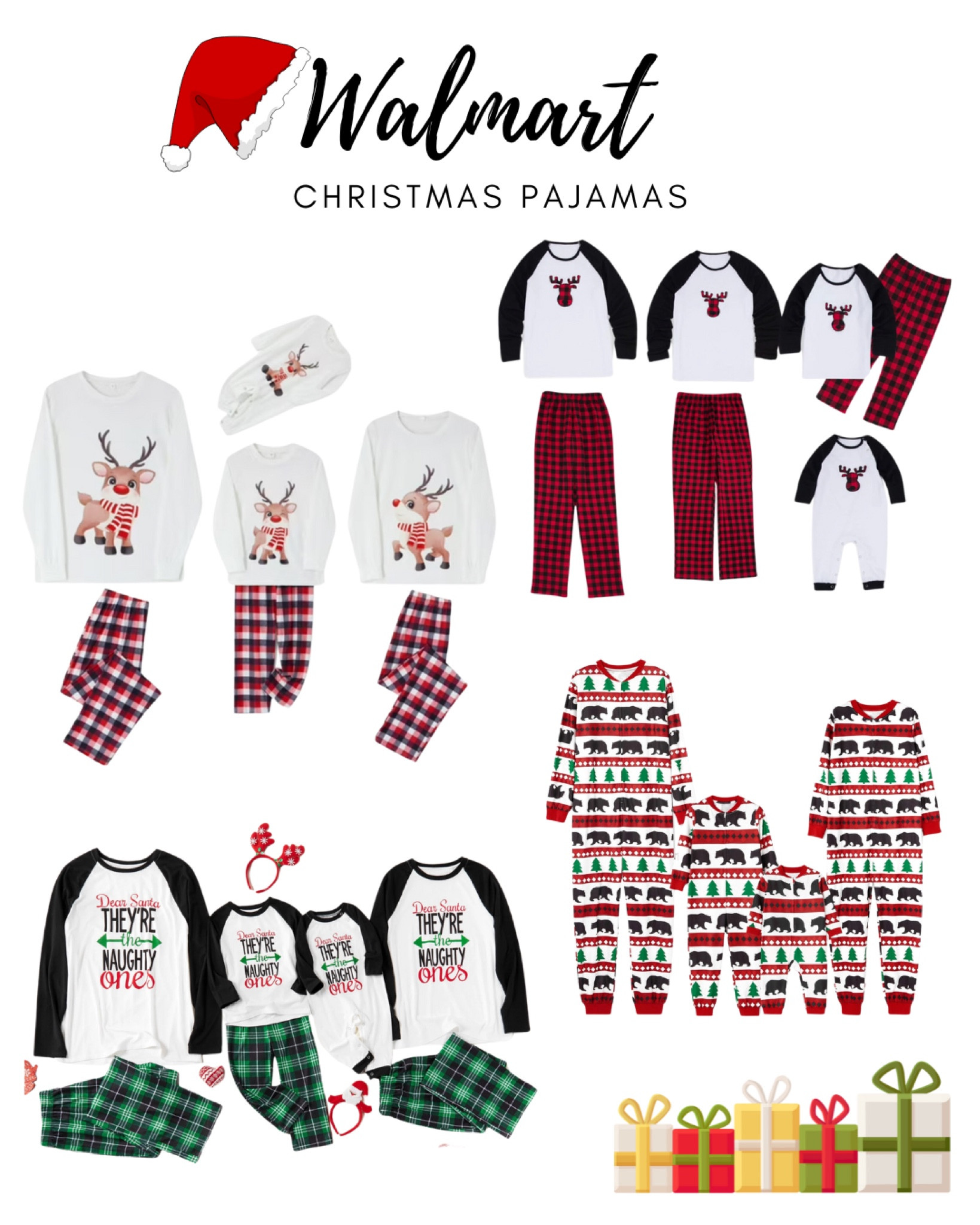 @walmartfashion has the cutest matching family Christmas pjs! Get yours in time for some great family pictures! #WalmartPartner #WalmartFashion

#LTKFamily #LTKHoliday #LTKSeasonal