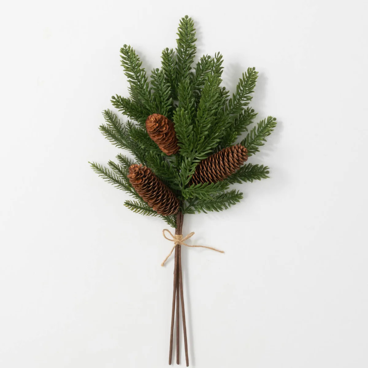 Verdant Pine Spray With Cones | Sullivans Home Decor