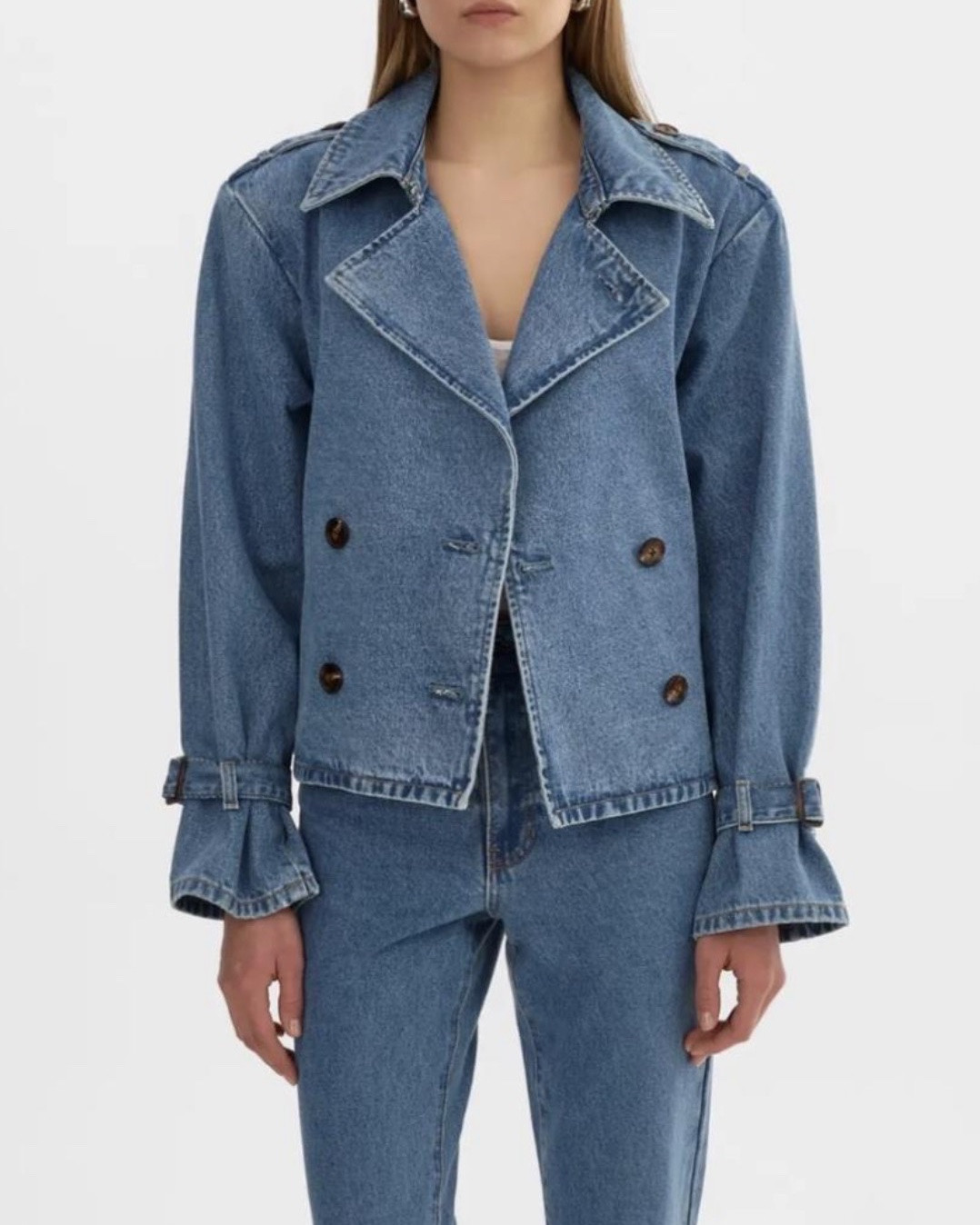 How did I miss this denim trench?!? NORDSTROM ANNIVERSARY SALE

#LTKSaleAlert
