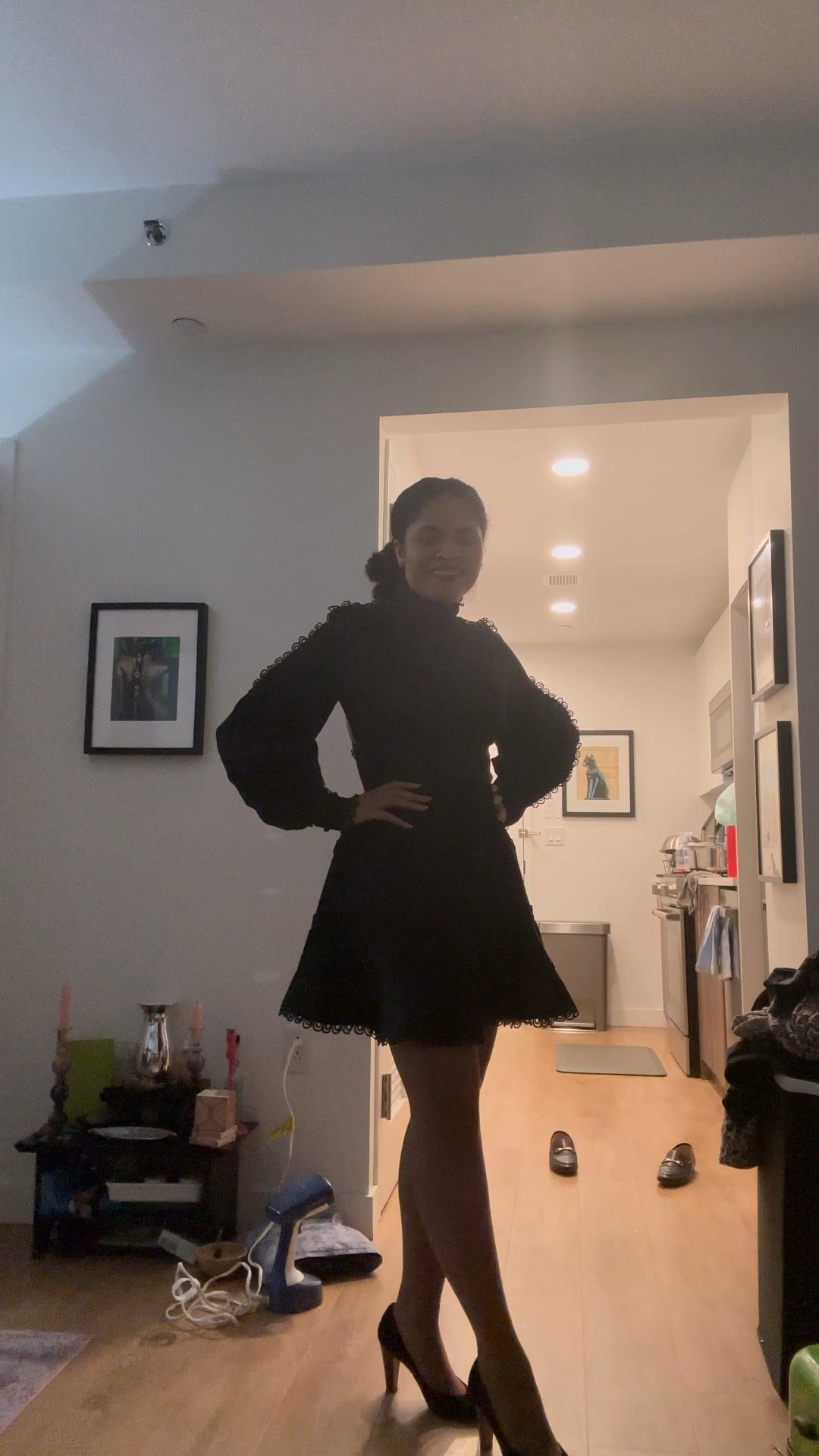Sometimes you hold a dress in the closet for three years because you couldn’t find the right shoes….. (I also needed someone to help me button the back on and off) 

#LTKParties #LTKWatchNow #LTKHoliday