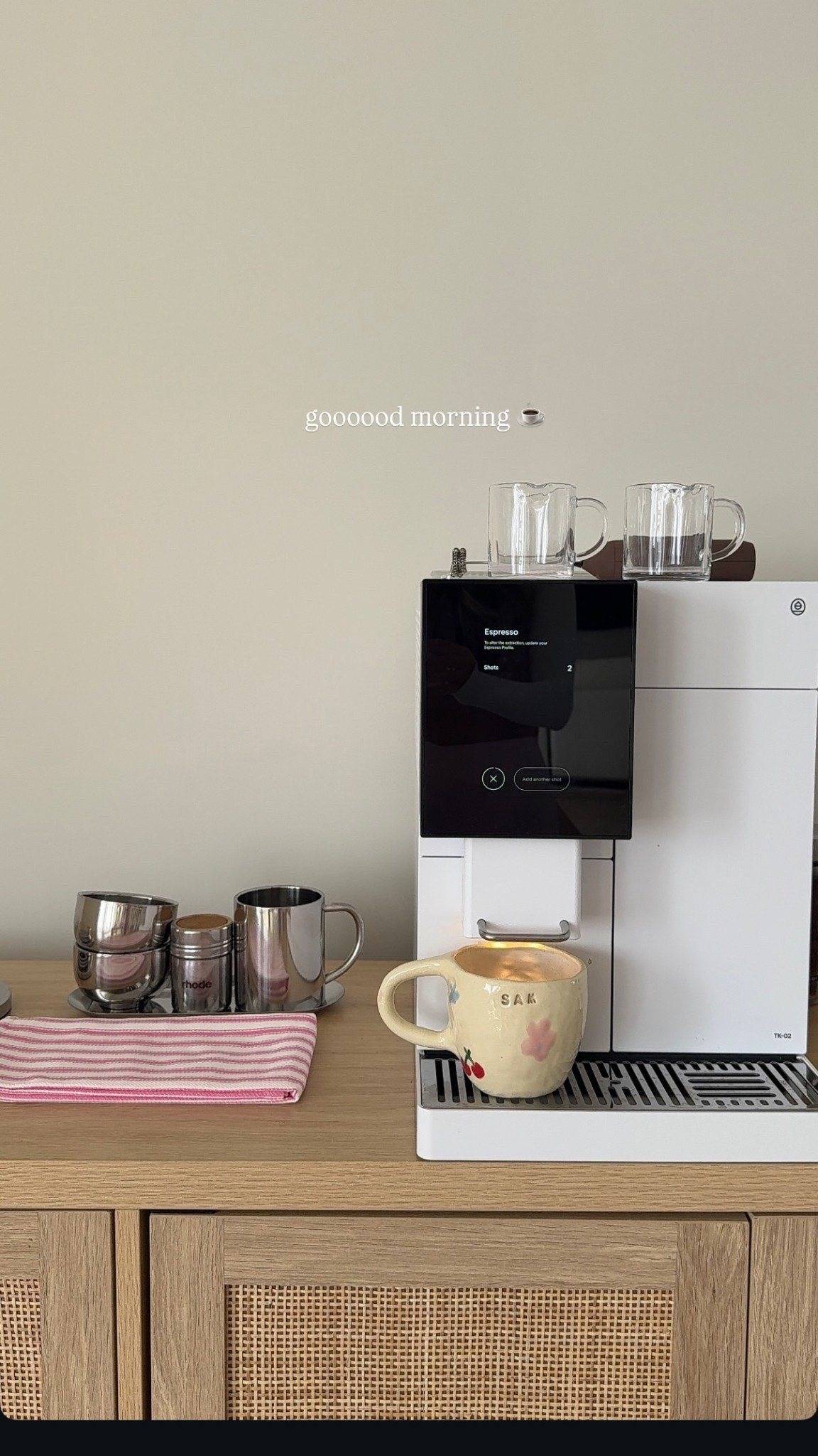 Linking me espresso machine & the new mini version they just came out with ☕️ @terrakaffe 

#LTKHoliday #LTKHome #LTKGiftGuide