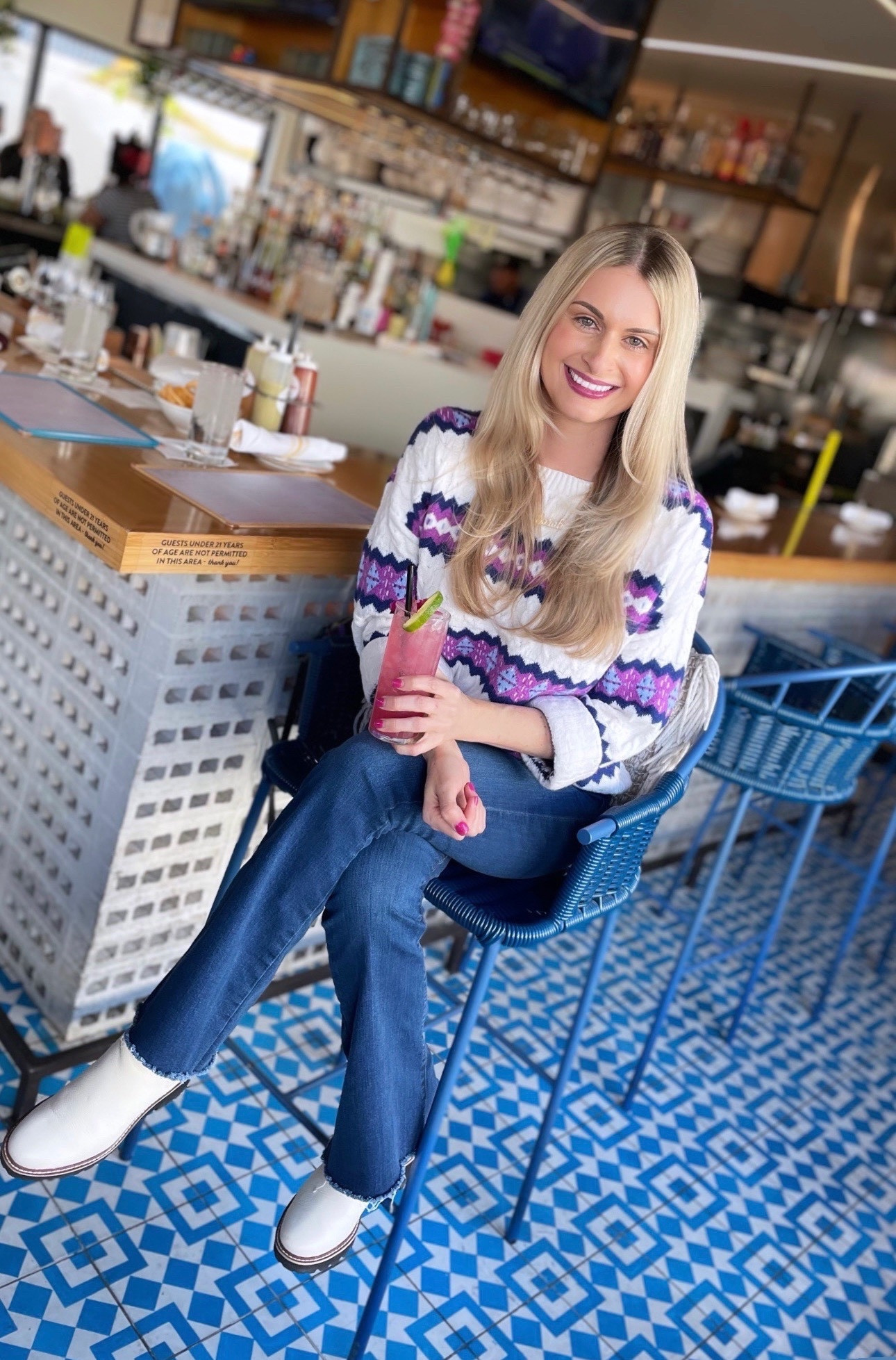 @msbee_okc and I pretending there’s not an ice storm approaching. 

Stay warm with @loft and get 60% off sale items + extra 20% off cozy sweaters that I’ve linked in my @sarahndippitty shop on the @shop.LTK app. 

#LTKsalealert