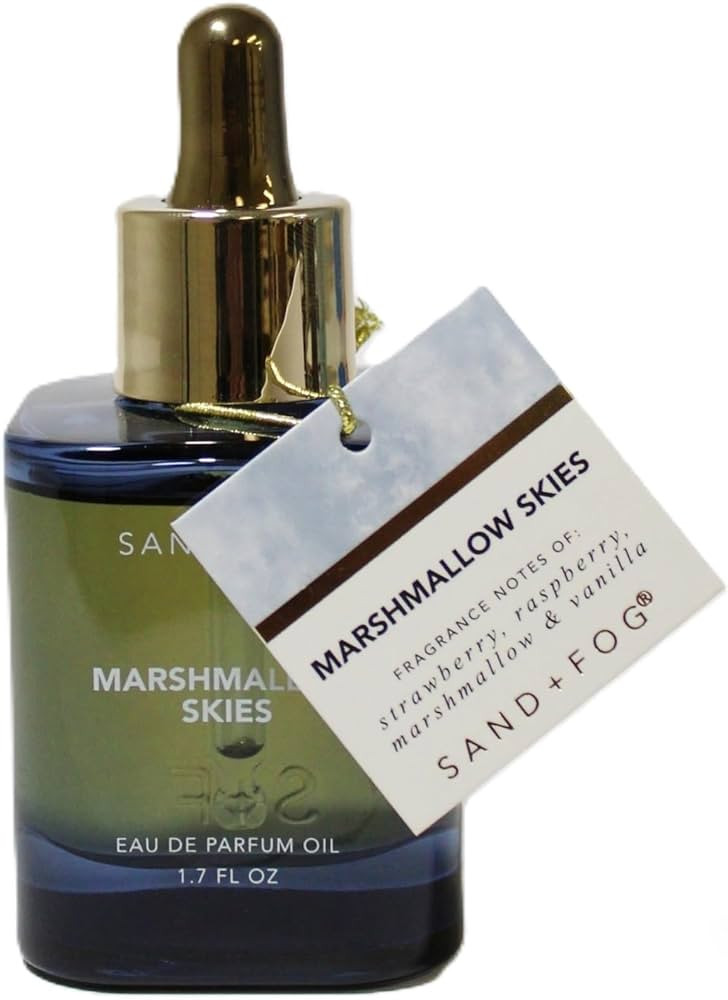 Sand + Fog Marshmallow Skies Eau De Parfum Oil Dropper, 1.7 fl oz | Amazon (US)