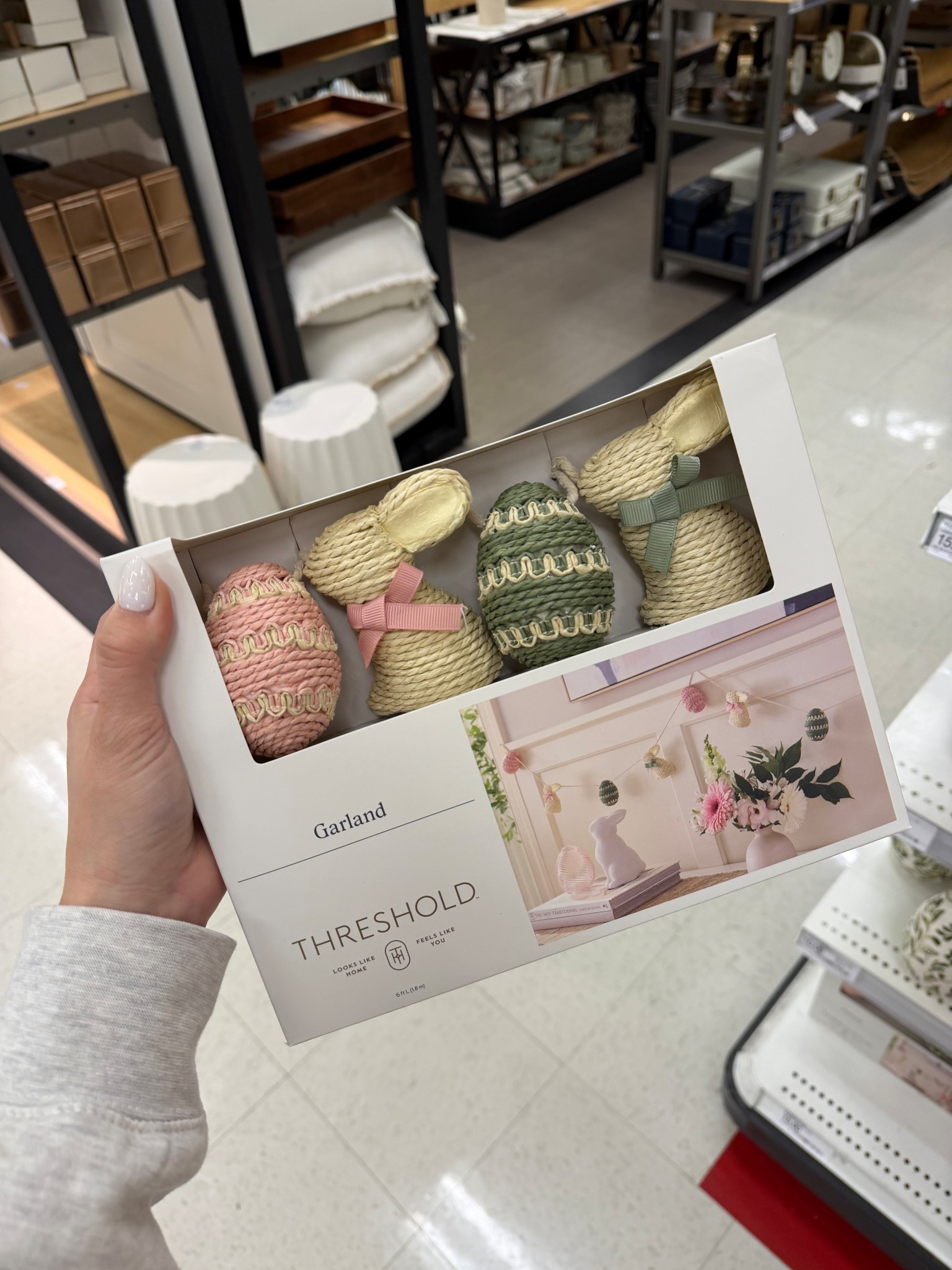 New threshold Easter garland at Target 

#LTKHome #LTKSeasonal