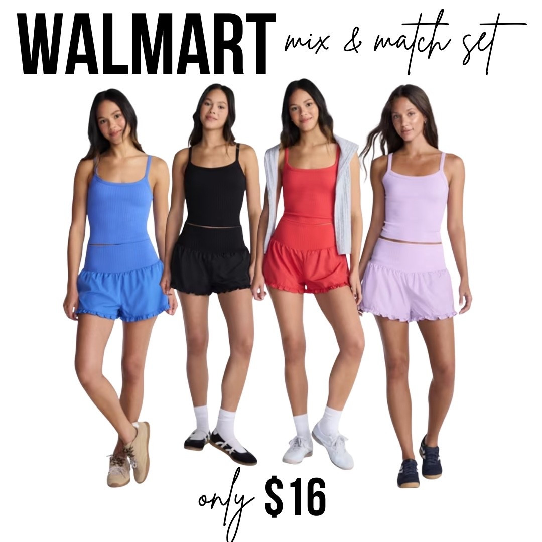 Adorable new set from Walmart 🤍 #walmart #walmartfashion