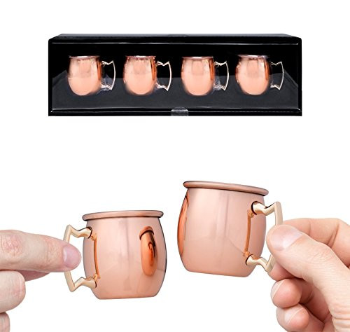 Moscow Mule Shot Glasses - 2-ounce (Set of 4) | Amazon (US)