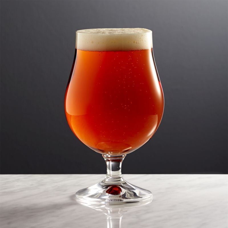 Bruges Beer Glass + Reviews | Crate & Barrel | Crate & Barrel