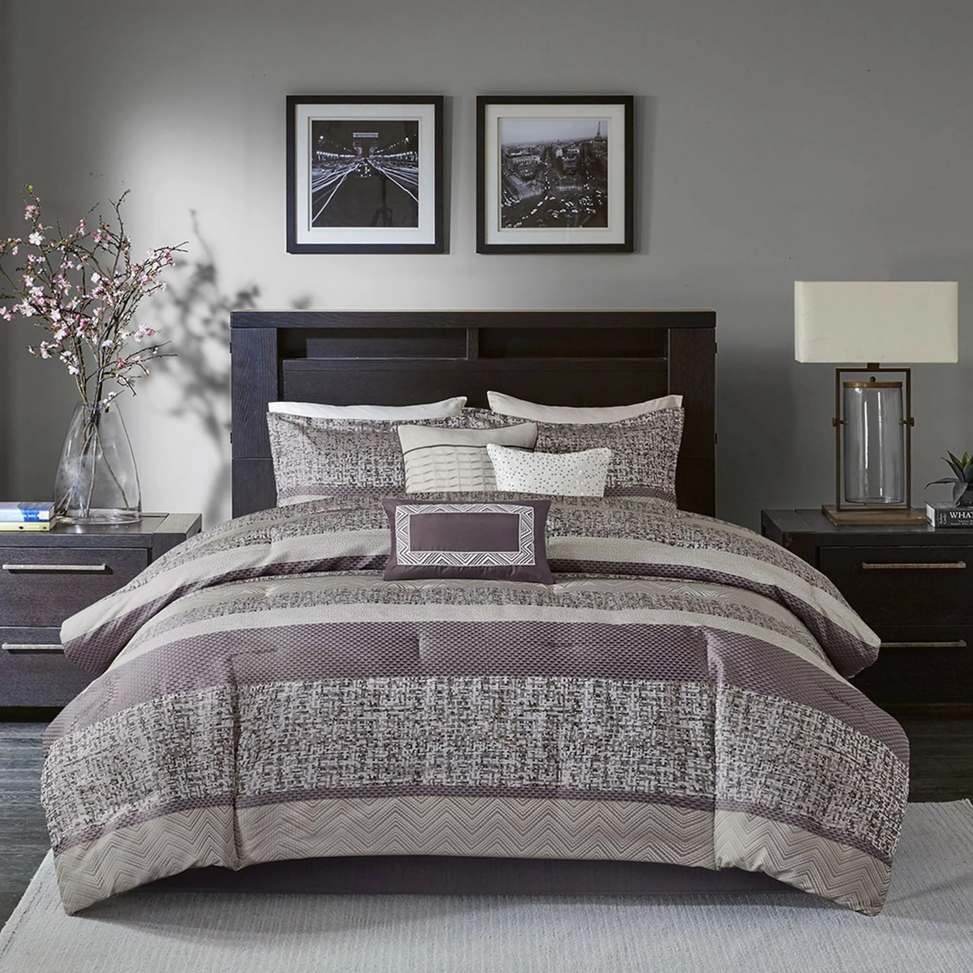 Madison Park 7-piece Melody Comforter Set with Throw Pillows | Kohl's