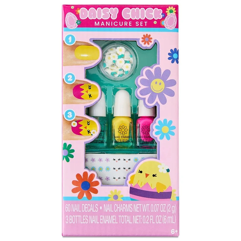 Easter Daisy Chick Manicure Set, by Way to Celebrate | Walmart (US)