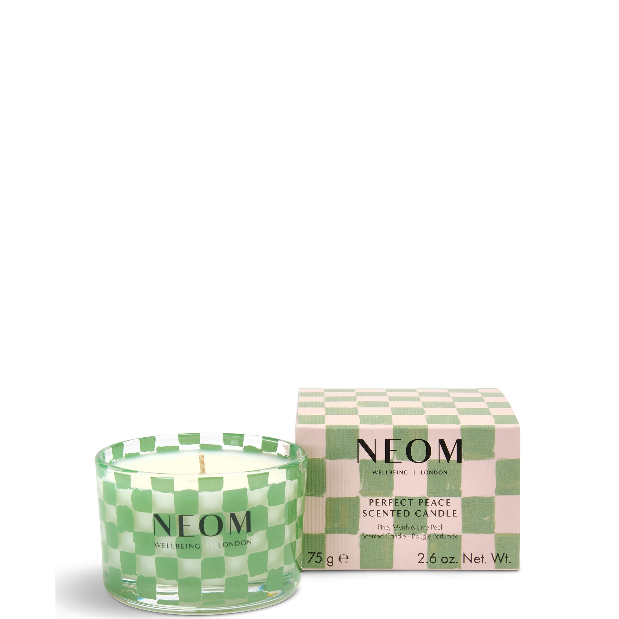 NEOM Perfect Peace Travel Candle | LOOKFANTASTIC | Look Fantastic (UK)