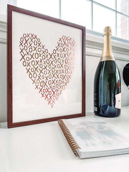love a subtle seasonal decor moment 😍 this xoxo heart art is real foil so it has gorgeous dimension in real life - use code lovely23 for 20% off (exclusions apply) 

minted promo code // valentines art // heart art 

#LTKsalealert #LTKhome #LTKFind
