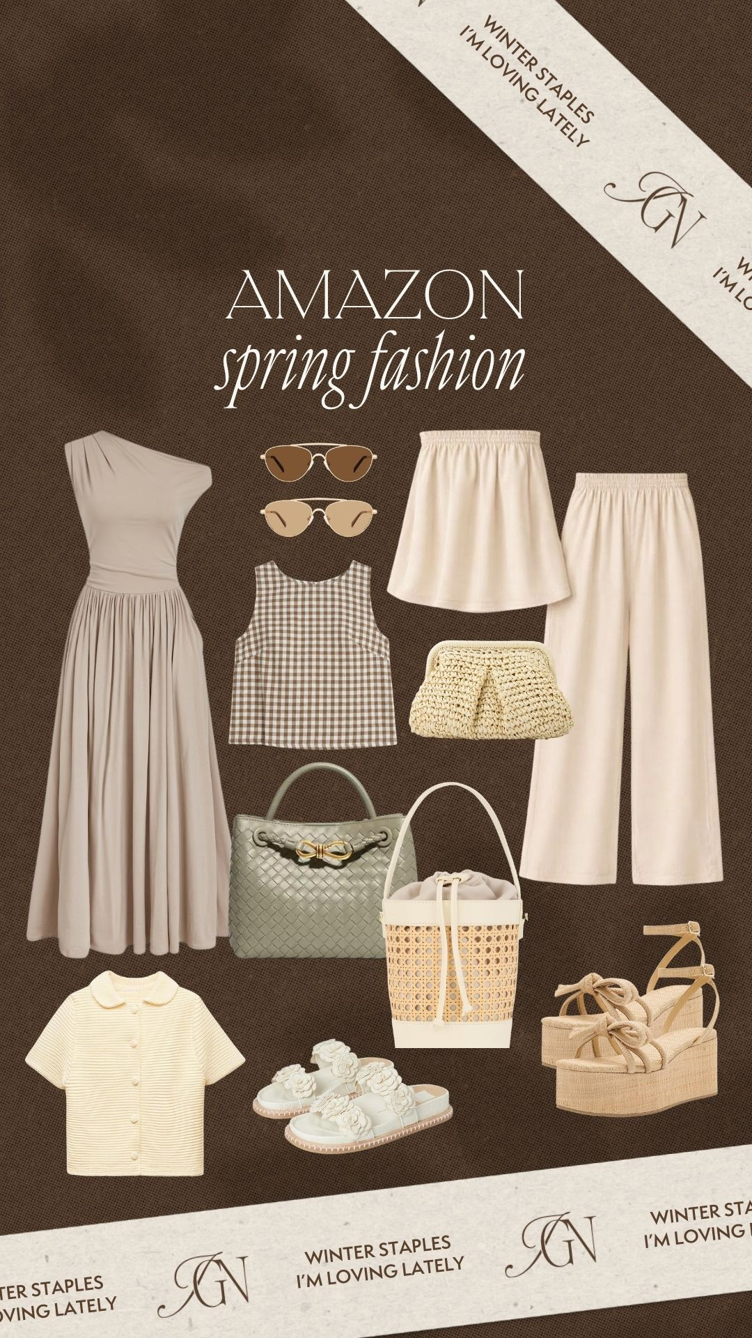 Neutral Amazon spring fashion featuring effortless everyday outfits, vacation-ready dresses, linen sets, woven bags and chic warm-weather staples for an elevated minimal style. ✨

#amazonfashionfinds #amazonstyle #neutralstyle #springfashion #vacationstyle #effortlessstyle #amazonspringfashion #everydaystyle #matchingset #dress #handbags #springshoes 

 #LTKSeasonal