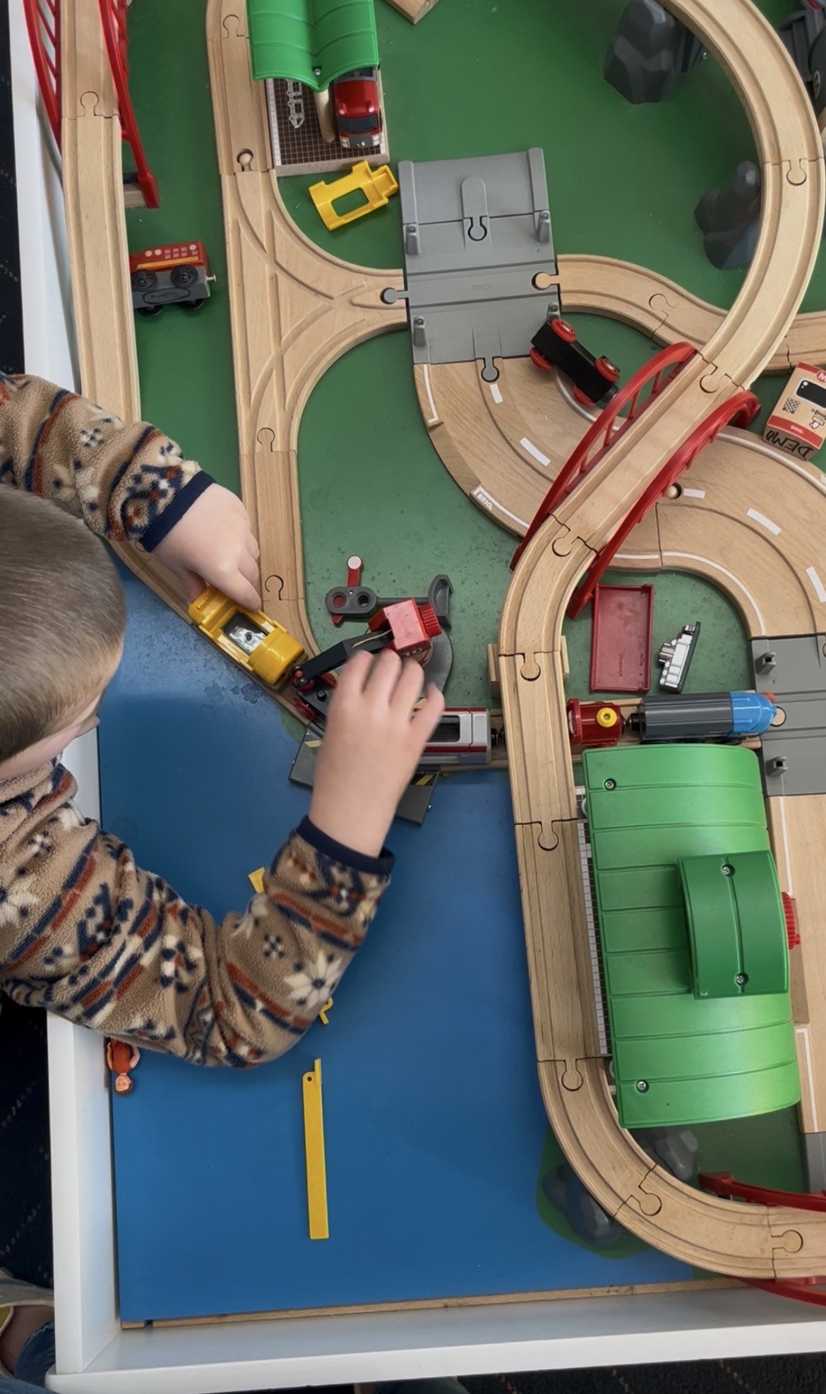 Wooden Trains | Train Table | Wood Trains | Trains | Gifts for Kids | Kid Toys | Toddler Toys 

 #LTKBaby #LTKKids