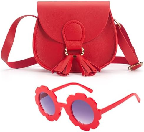 Girls Purse, Kids Crossbody Purse, Shoulder Bags for Toddler, Tassel Bags for Girls Age 2-14 | Amazon (US)