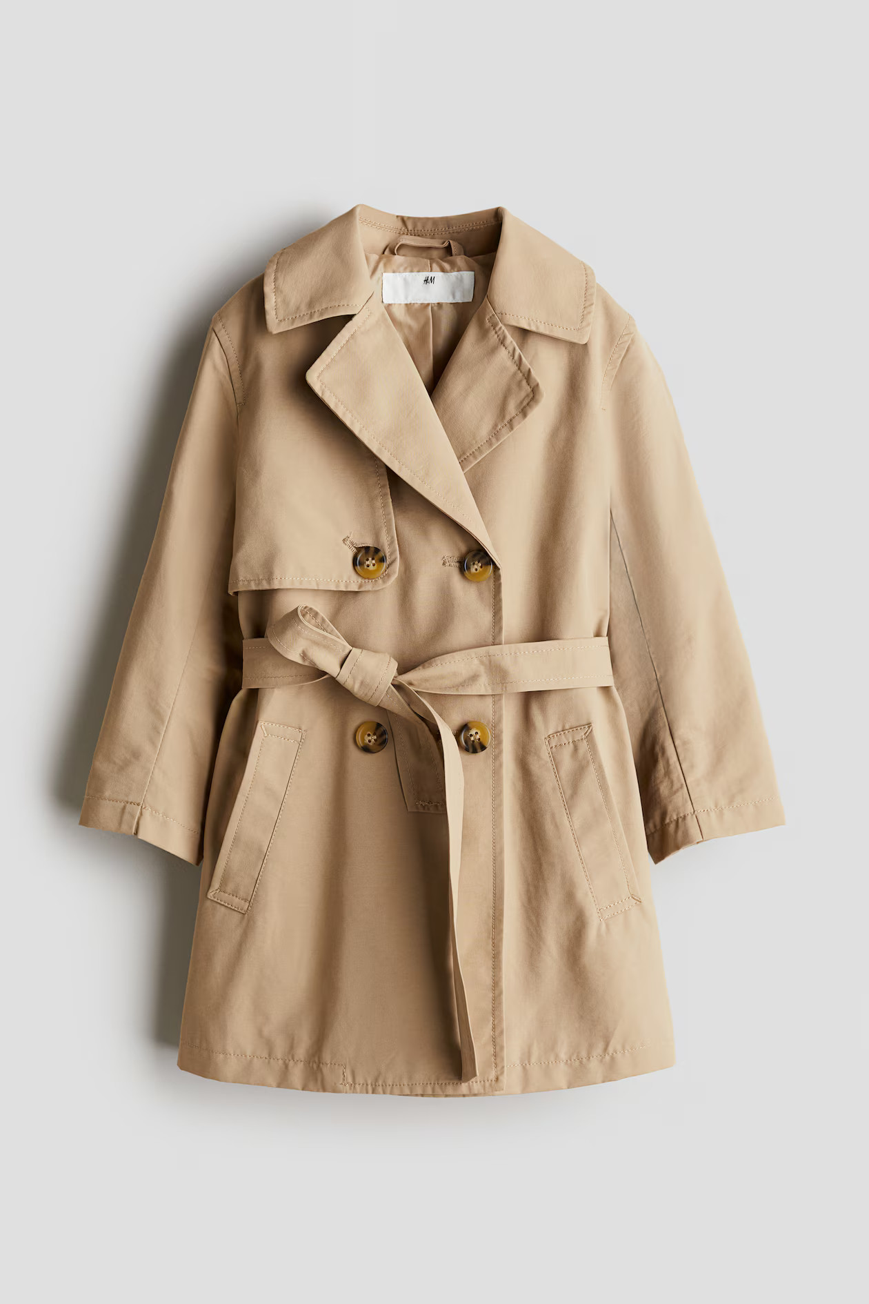 Double-breasted trench coat | H&M (UK, MY, IN, SG, PH, TW, HK)