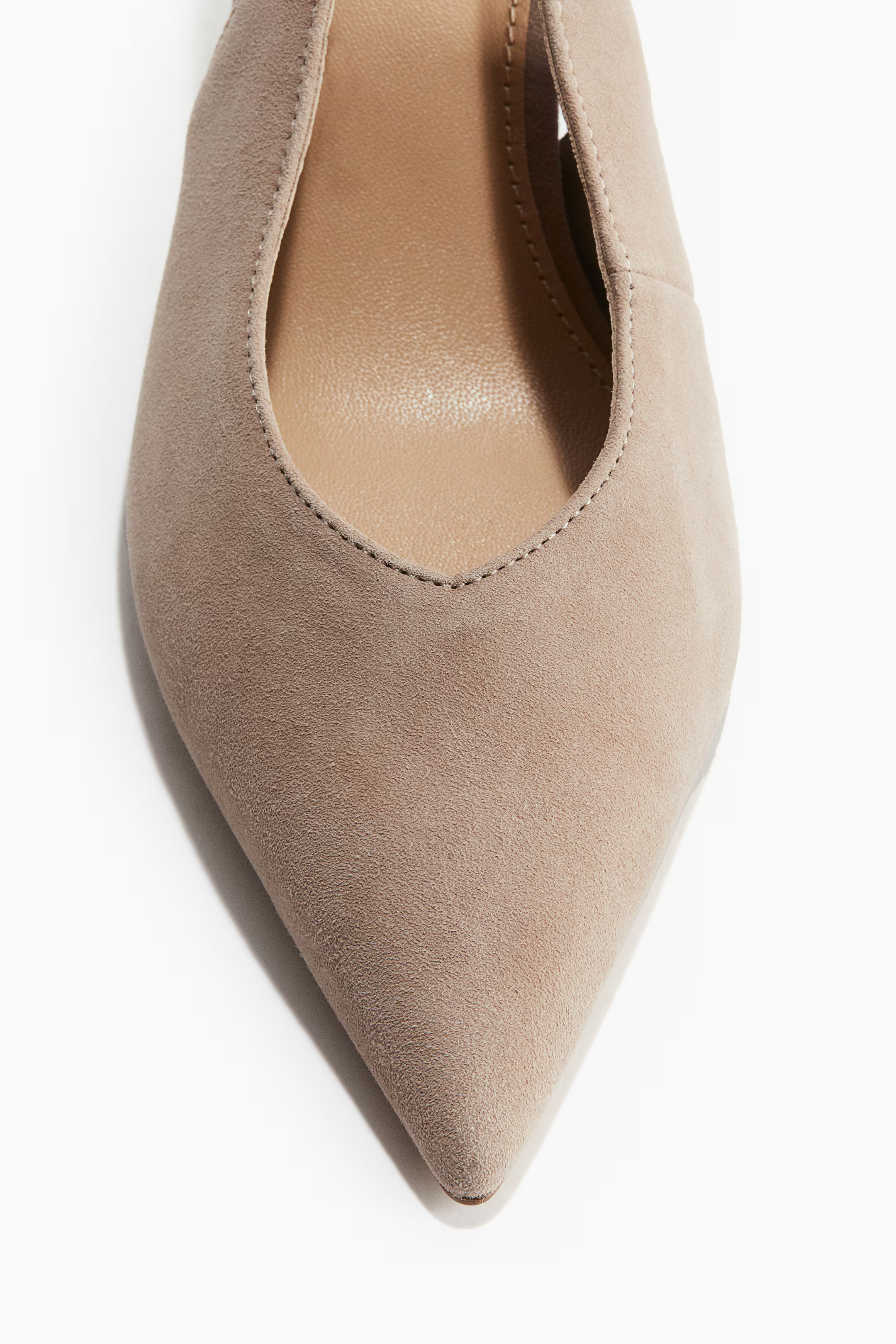 Suede Slingback Pumps | H&M (US + CA)